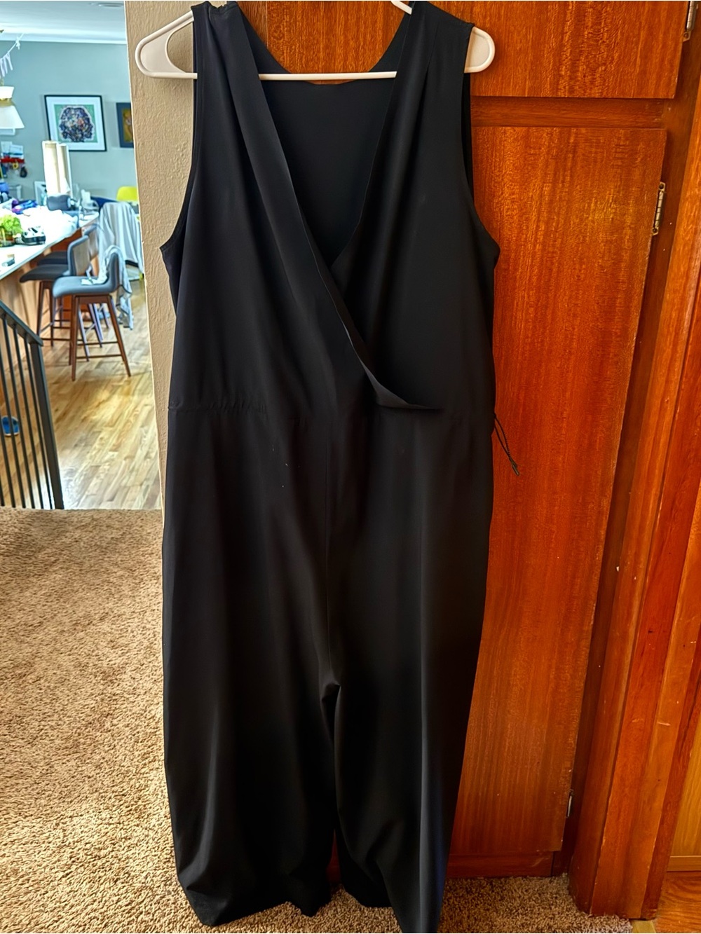 Title Nine Round Trip Sleeveless Black Reversible Jumpsuit